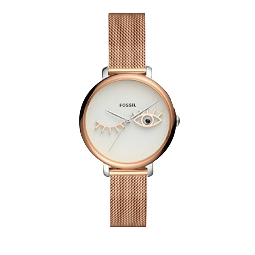 Fossil Jacqueline Wink Eye Gold Ladies Watch
